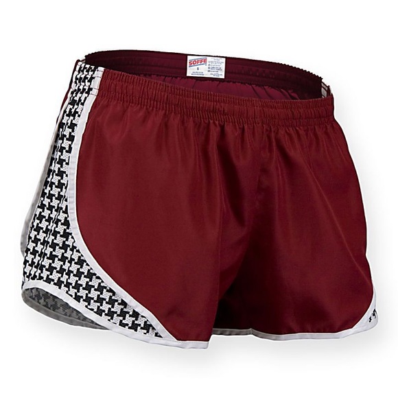 Soffe Pants - Alabama Houndstooth Soffe Running Shorts